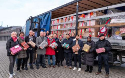 Hilfstransporter mit über 1.000 Päckchen auf dem Weg in die ukrainische Cousinenstadt Ivano-Frankivsk